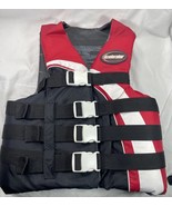 Adult Small / Medium Ski Vest LIFE JACKET XCELERATOR 90lbs+ 32-40” Chest - $372.16 MXN