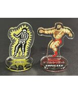 STREET FIGHTER II - ZANGIEF &amp; RYU (1.5 inch) ACRYLIC STAND - $49.22 CAD