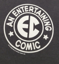 2002 An Entertaining Comic EC T-Shirt Graphitti Designs Vintage Logo S S... - $18.74
