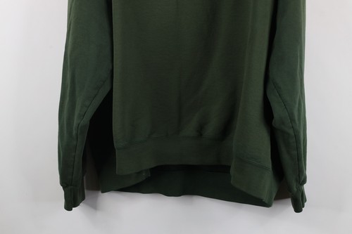 Vtg 90s Champion Mens 2XL Thrashed Michigan State University Sweatshirt Green Item image 15