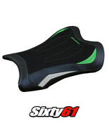 Kawasaki Ninja ZX10RR 2021-2023 2024 Seat Cover Tappezzeria Comfort Green White - $200.00