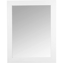Home Basics Contemporary Rectangle Wall Mirror, Hangs Vertical Or Horizontal, (W - £29.25 GBP