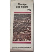 Vintage AAA Chicago and Vicinity Road Map 1980 - $4.99