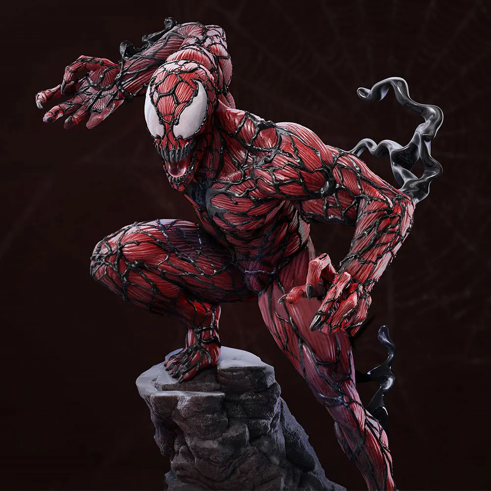 Marvel Movie Hero Anime Venom Massacre Carnage Action Figure Model  Birthday - £19.18 GBP+