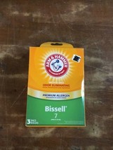 Bissell Style 7 Odor Eliminating Vacuum Bags 3 Pack BW130-1 - £8.56 GBP