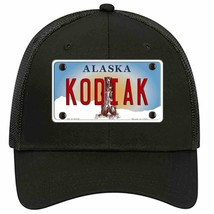 Kodiak Alaska State Novelty Black Mesh License Plate Hat - £22.81 GBP
