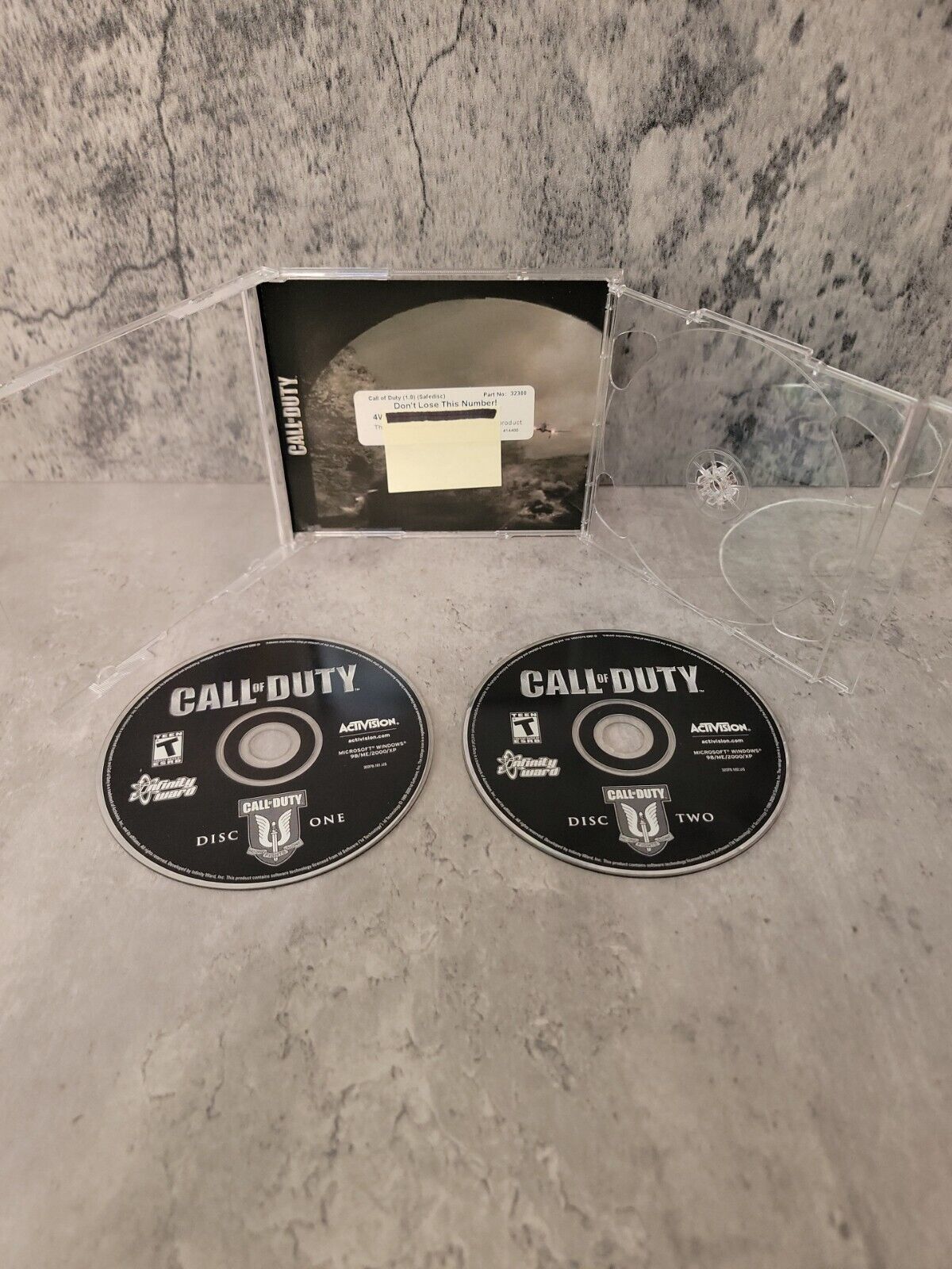 Call of Duty (PC, 2003) Jewel Case and Both Discs Included | Activision Key Cde - $5.69