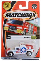 Matchbox Hummer, [White] Ultimate Rescue #3 - $17.41