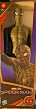 Spider-Man Titan Hero Series Black and Gold Suit 12in Figure - £15.72 GBP