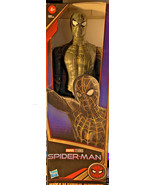 Spider-Man Titan Hero Series Black and Gold Suit 12in Figure - £15.38 GBP