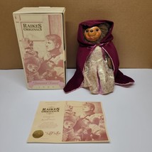 Vintage 1989 Signed Raikes Original Sherwood Forest Marian Hedgehog 427/7500 - £61.39 GBP