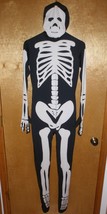 2nd Skin X-Ray Skeleton Suit Bodysuit Costume Adult Halloween Morphsuit - NEW! - £7.20 GBP