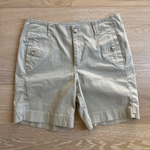 Eddie Bauer Mercer Fit Khaki Women&#39;s Shorts - $35.92 CAD