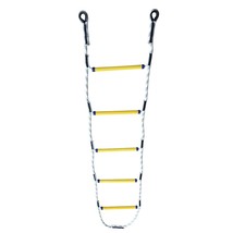 5.9 Ft Nylon Climbing Rope Ladder For Kids Or Adult - Playground Hanging Ladder  - £43.49 GBP