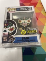 Funko Pop DC Dia De los Bane #412 Glow Entertainment Earth Exclusive Ecotek - £18.80 GBP