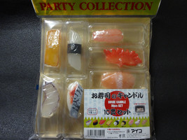 Sushi Candle 10 Pcs Set Japan Sushi - £43.58 GBP