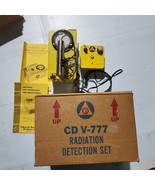 Monitor Geiger Counter Victoreen CD V-777 Radiation Detection Set Kit - $168.29