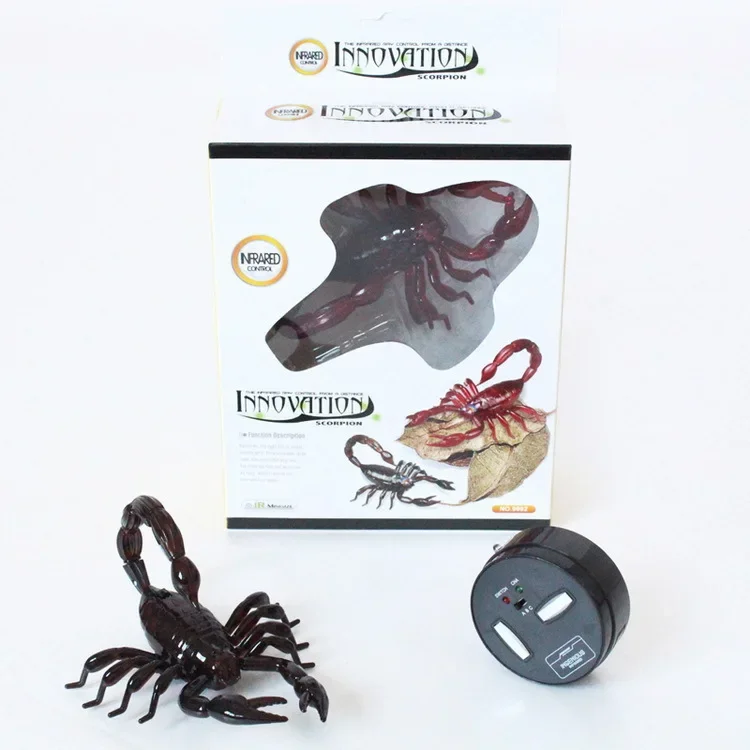 [ Funny ] Trick electronic pet RC simulation scorpion robotic insect prank toy - £22.97 GBP