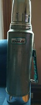 Stanley Stainless Steel Thermos Vintage Aladdin Made In USA A944DH Quart - $14.60