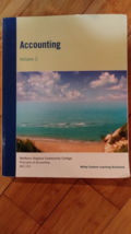 Accounting, Volume 2, ACC 212, Northern Virginia Community College /with... - £37.62 GBP