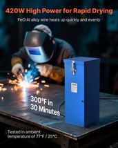 VEVOR Welding Rod Oven 50LBS Capacity 420W Drying Oven for 18-inch Electrodes - $4,106.55 MXN