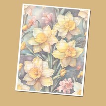 Spring WF#034 - Lined Stationery Paper (25 Sheets)  8.5 x 11 Premium Paper - £9.01 GBP