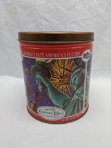 **EMPTY TIN** Trails End Gourmet Caramel Corn Tin 5&quot; X 6&quot; - $233.03 MXN