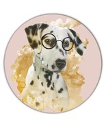 Dalmatian Glasses : Gift Coaster Dog Pet Owner Canine Pets Dogs - $4.99