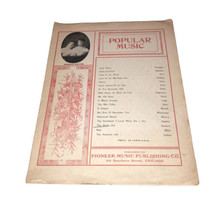 Pioneer Music Pub. Co. “Popular Music” 1905 Sheet Music Robinson Sisters - $13.88