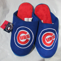 MLB Chicago Cubs Mesh Slide Slippers Dot Sole Size S by FOCO - £21.95 GBP