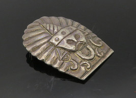 MEXICO 925 Silver - Vintage Antique Traditional Style Brooch Pin - BP4101 - £49.46 GBP