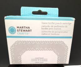 Martha Stewart Crafts Frame Border Punch Cartridge Royal Heart NIB - $7.70