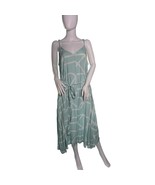 Torrid Sleeveless Midi Dress Geometric Print Casual Sundress with Belt S... - $47.86 CAD