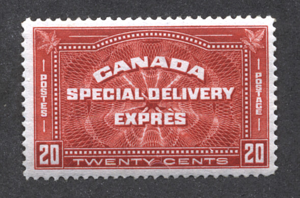 Canada  - SC#E4 Mint NH -  20 cent Special Delivery issue - £34.78 GBP