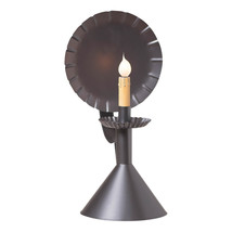 Irvins Country Tinware Wired Hallway Accent Light on Cone in Smokey Black 17 - £61.11 GBP