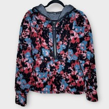 PRANA - Floral Multicolor Cozy Polar Escape Half Zip - Women&#39;s Size Large - $57.09