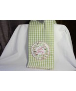 Household Item (new) HELLO SPRING - EMBELLISHED KITCHEN TOWEL 18&quot;X28&quot; - £6.76 GBP