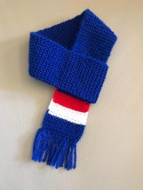 XS Patriotic Hand Knitted Dog Scarf - $20.44 CAD