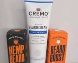 Wild Willie&#39;s BOOST Beard Growth Serum Hemp Beard Elixir Cremo Beard Cre... - $19.79