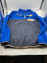 Patagonia Fleece Mens XL Synchilla Snap T Pullover Colorblock Jacket Coat - $79.19