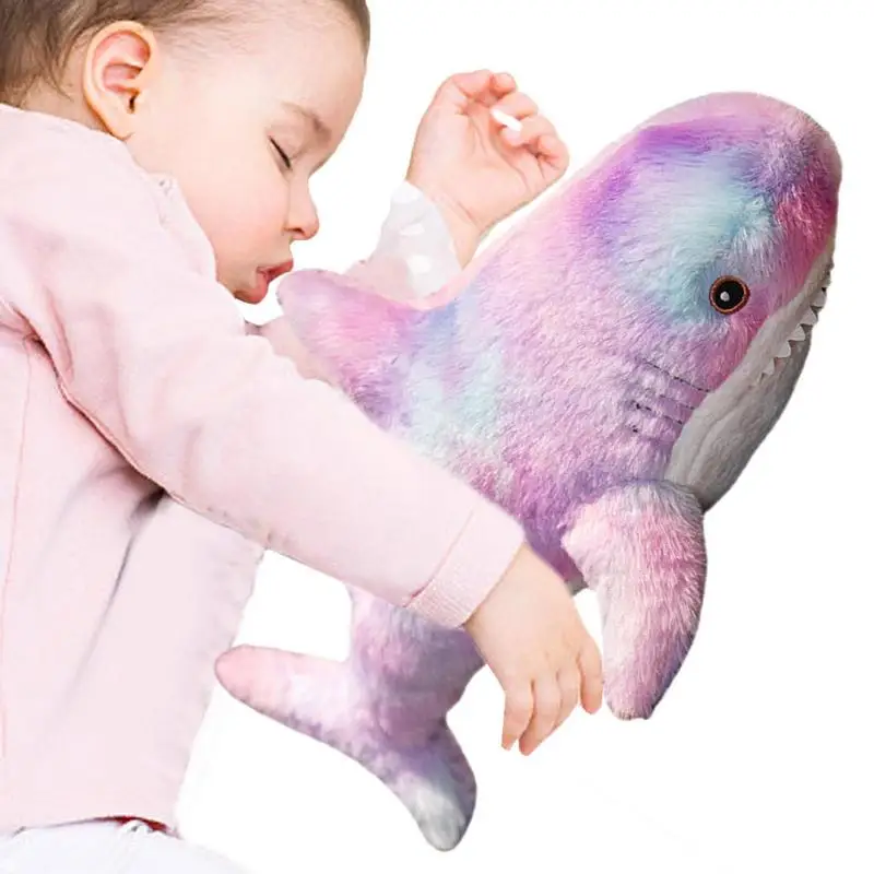 30/45/60cm Cute Shark Plush Toy Soft Stuffed Speelgoed Animal Reading Pillow For - £8.61 GBP+