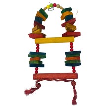 Parrot Wood Toy Rectangular shape with arch on top 15&quot; Chew Toy - £23.70 GBP