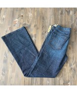 Seven7 Womens Flare Jeans Premium Blue Label Denim Stretch Size 32x33 NWT - $19.30