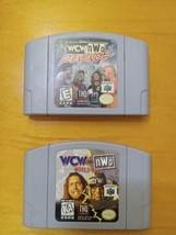 Wcw Vs. Nwo World Tour &amp; WCW/NWO Revenge Nintendo 64 N64 - £14.52 GBP