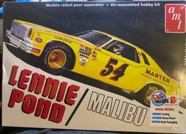 AMT 1352 Lennie Pond Chevy Malibu NASCAR  #54 Master Chevrolet 1/25 Model Kit - $23.36