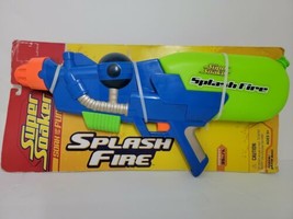 New Super Soaker Water Splash Fire Gun Toy Hasbro NOC 2008 Summer 35 OZ Capacity - £31.59 GBP