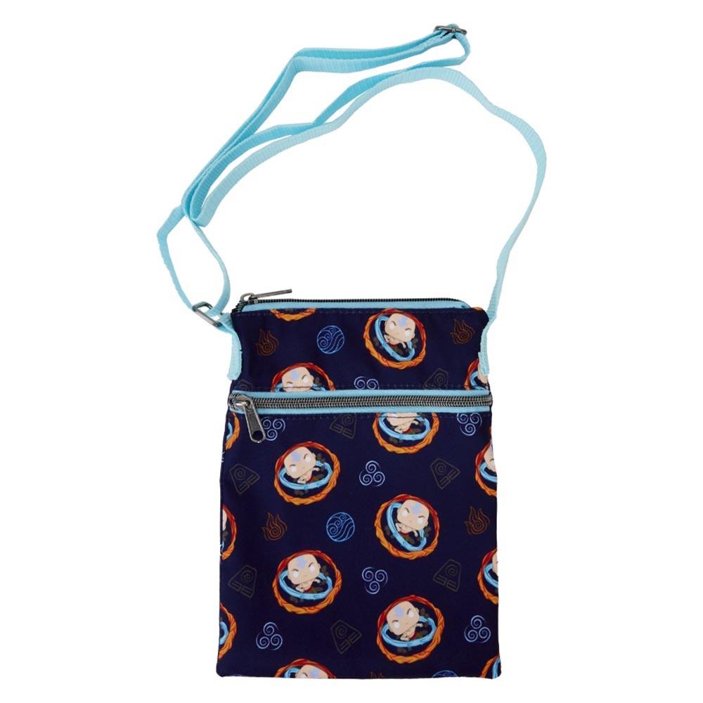 Avatar the Last Airbender Aang Passport Crossbody Bag - $35.91