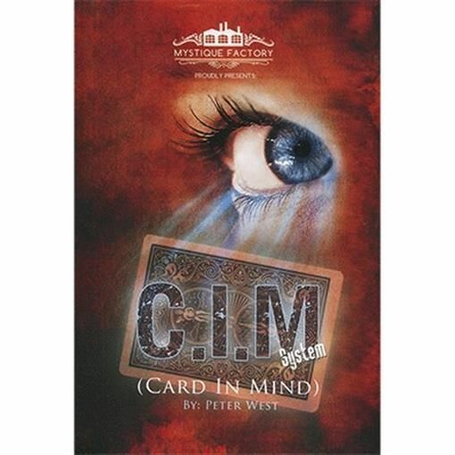 The Card In Mind System (DVD &amp; Gimmicks) by Peter West - Trick - $49.45