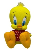Looney Tunes Tweety Bird Plush Russell Stover Candies 11&quot; Heart Shirt Valentines - £7.86 GBP