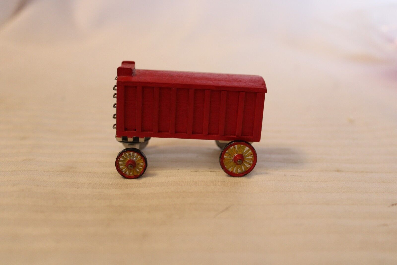 Primary image for HO Scale Walthers, Circus Cage Wagon, Cole Bros. Red, Built Ready to Roll